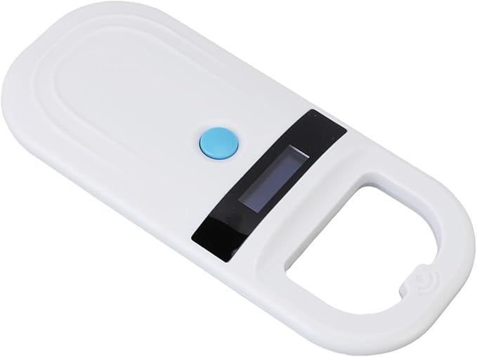 Pet Microchip Scanner, Portable Rechargeable Reader with 1000 Records Storage, for Dog Cat Animal Management (Type 1)