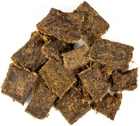 Winnie Lou Turmeric Bison Jerky Dog Treats – Limited Ingredient, Human Grade, Training Treats for Small, Medium & Large Dogs, USA Made, High Protein, Chews, Hypoallergenic, Sensative Stomach (2 Pack)