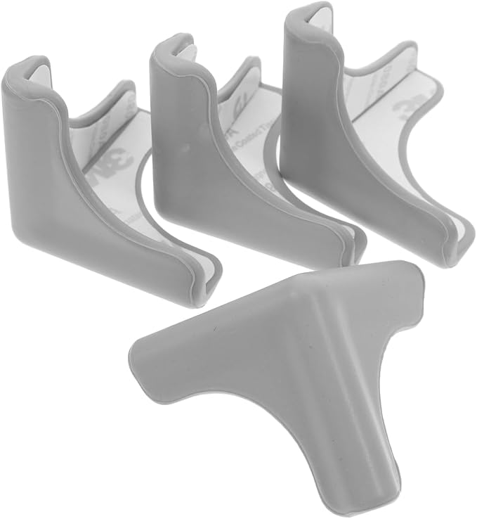 ARTIBETTER 4Pcs Grey Silicone Corner Protectors