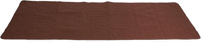 Dog Bed Cover, Slip Washable Pet Blanket, Double Sided Material with Non Slip Bottom, Sofa Couch Furniture Protector for Cat Puppy, Brown Polyester (30x70in/ 76.2x177.8cm)