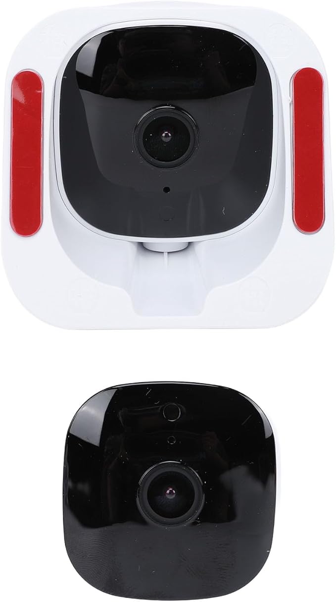 Vikye 5G 2.4G WiFi Wireless 2K Window Camera for Home Security 140° Wide Angle Pet Friendly Monitoring, White