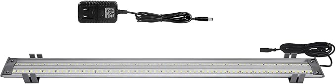 HappyBird Lighting Bird Cage Light - Full Spectrum LED Pet Light - Simulates Natural Environment - Safe for Soft Bill Birds – Easy to Install - (24" Long)