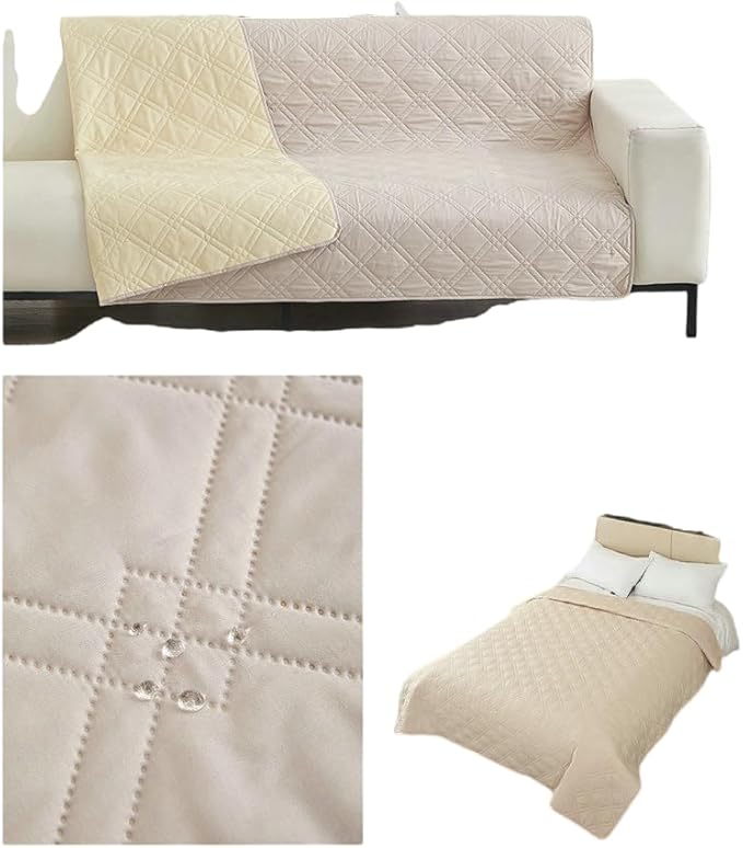 Waterproof Dog Bed Cover Multi -Function Pet Blanket Non -Slip Furniture Protection Pad is Suitable for Sofa and Pet Use