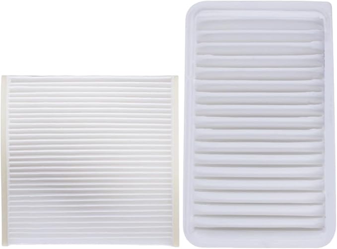 Engine and Cabin Air Filter 17801-20040 87139-33010 Replacement