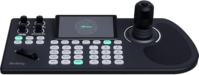 BirdDog KBD PTZ Controller with Integrated HD Screen Display (Black)