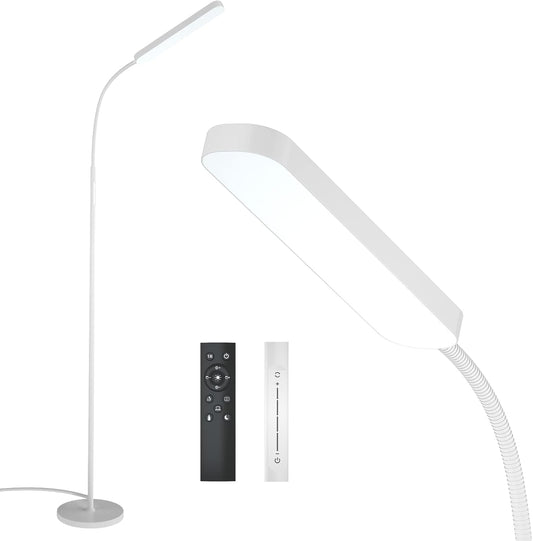 Wio-Mio Floor Lamp, 15W/1000LM Bright LED Floor Lamp with Stepless Dimming