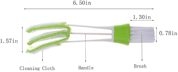 Mini Duster for Car Air Vent, Dust Collector Cleaning Cloth Tool for Keyboard