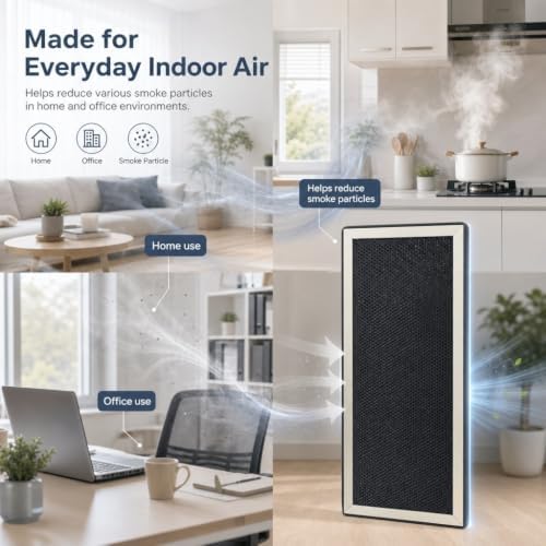 Replacement H13 Filte Compatible with Membrane Solutions MS18 Air Purifier