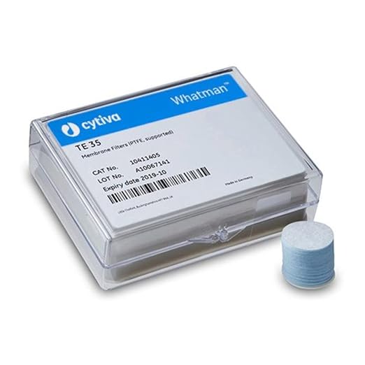 Whatman 10411116 White PTFE Membrane Filter Circle, 90mm Diameter, 5.0 Micron