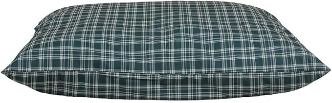 Carolina Pet Green Plaid Shebang Rectangle Indoor/Outdoor Bed L