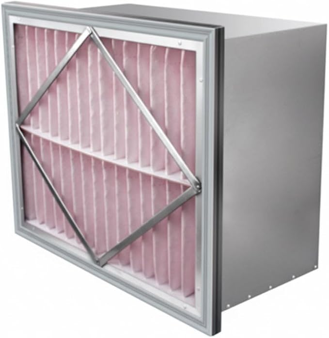 RIGID-PACK 24x20x12 Rigid Box Air Filter – MERV 15/98% ASHRAE HVAC Filter –