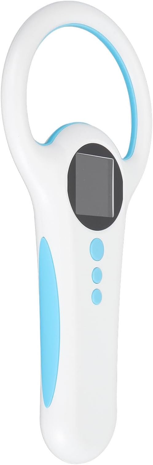 SUNGOOYUE Animal Microchip Reader, Portable Pet Microchip Scanner with Bluetooth 2.4G USB 3 Modes, 1.44 Inch TFT LCD Screen, 500 Labels Storage, for FDX B EMID ISO11784 11785