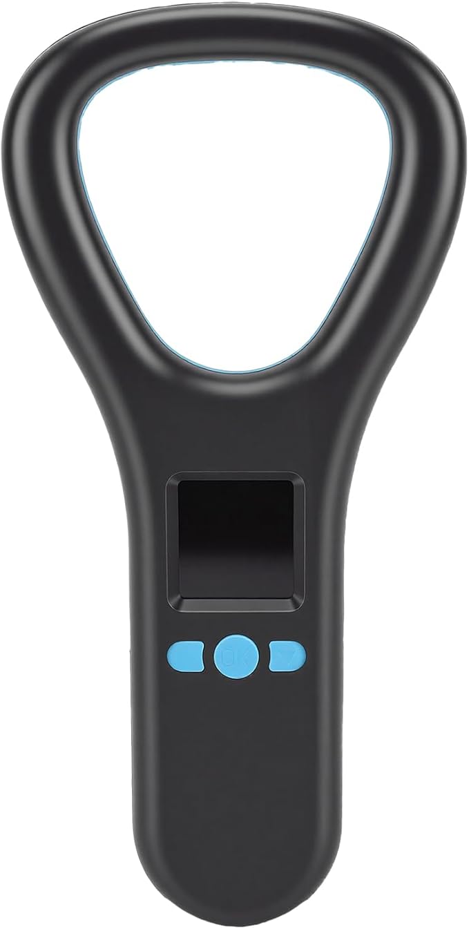 Fabater Pet Microchip Scanner, 1.44 Inch TFT Color Screen Rechargeable Reader 134.2kHz 125kHz with 500 Data Storage, for FDX B EMID Pet Dog Cat Animal Chip ID