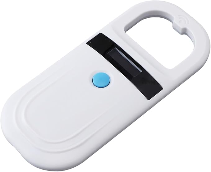 Zunate Microchip Scanner for Pets, Handheld Animal Tag Reader Supports EMID FDX B with Bluetooth Data Transfer and 1000 Record Memory for Cats Dogs and Livestock (Style 1)