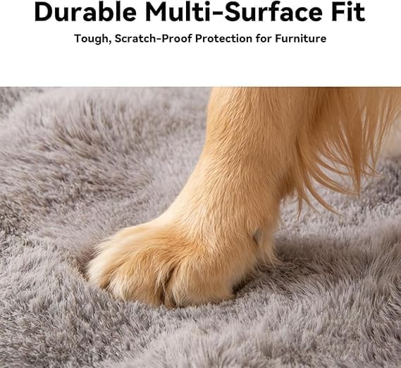 Dream Cloud Pet Sofa Bed for Couch, 2026 Upgraded Plush Washable Waterproof Non-Slip Pet Mat, Cozy Furniture Protector for Small Medium Dogs & Cats (Blue)
