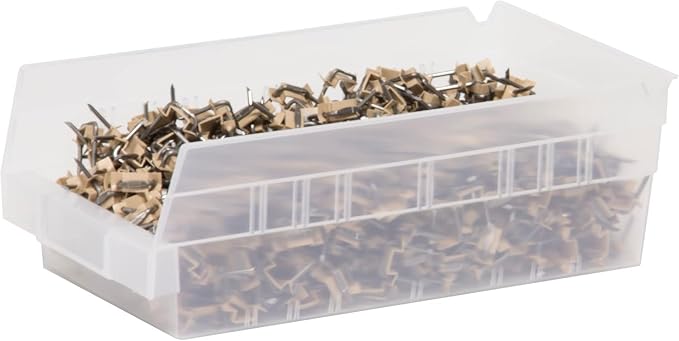 Akro-Mils 30130 Plastic Shelf Bins, Heavy Duty Storage Bins