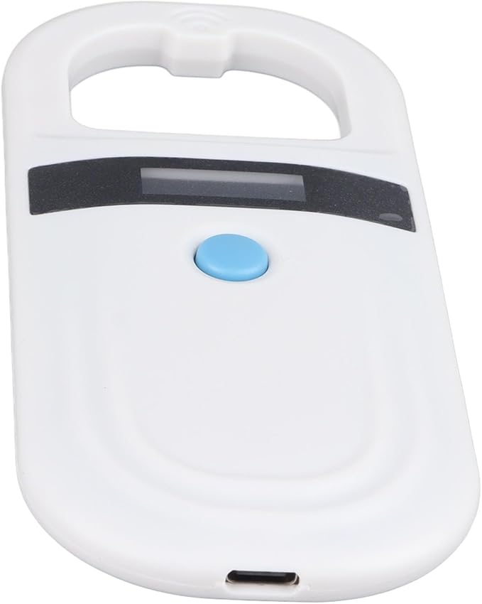 Microchip for Dogs, Pet Microchip Reader, Dog Chip Scanner, Suitable for Reading Microchips in Dogs and Other Animals