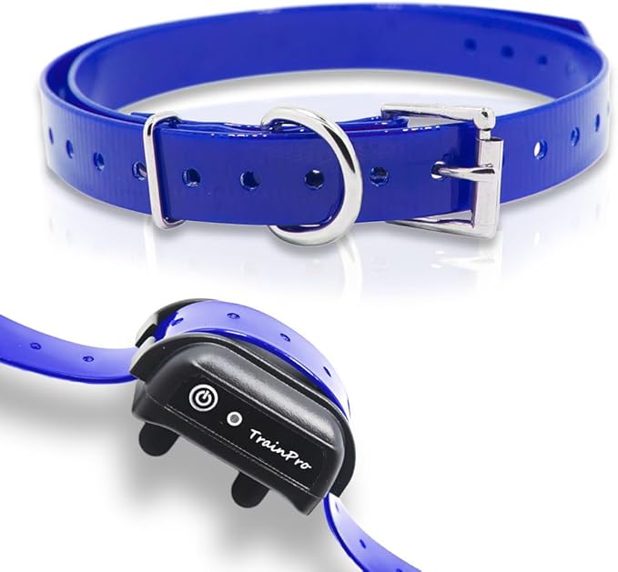 Universal 27 ½” X ¾” Replacement Band Strap for Dog Training Collar - Adjustable Waterproof TPU for Remote E-Collar, Static/Vibration Shock Trainer, Fits Most Bark Control & Obedience Devices