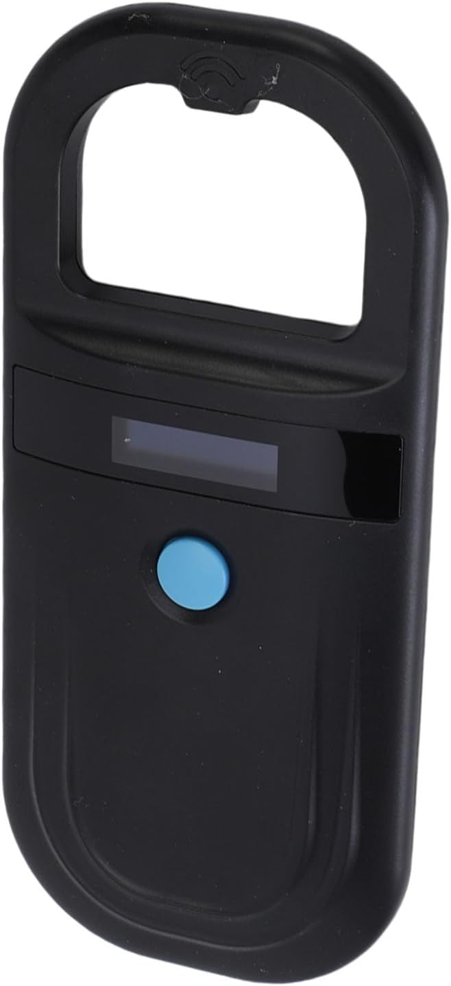 Handheld Microchip Scanner for Pets, Rechargeable Bluetooth Animal Chip Reader with 1000 Record Storage, Supports EMID & FDXB, High Brightness OLED Display (Style 2)