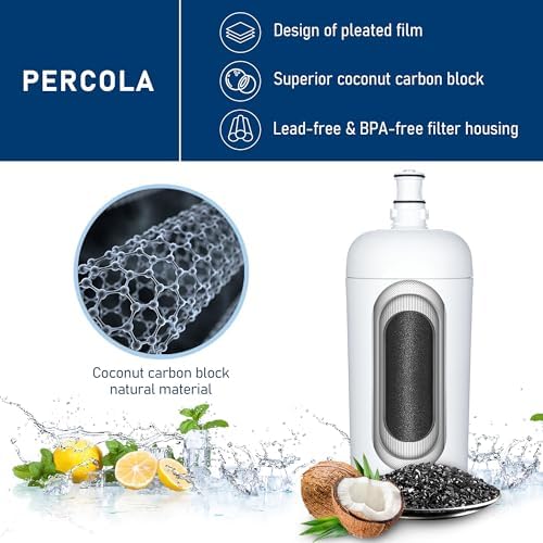 HF40-S/HF45-S Ice Maker Water Filter, 1-Pack