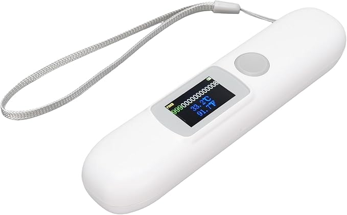 Pet Microchip Reader, Handheld Dog Cat Microchip Scanner Animal Chip ID Tag Reader Scanner with 1.14" Color Screen, for ISO 11784/11785