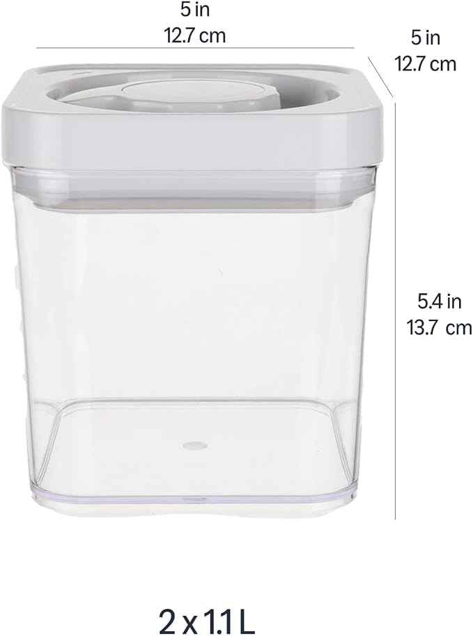 Amazon Basics Airtight Food Storage Containers, BPA Free,