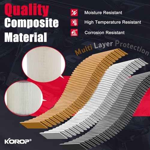 6.7L Cummins Fuel Filter Oil Filter Air Filter and Cabin Air Filter Kit Compatible with 2019-2024 Dodge RAM 2500 3500 4500 5500 Diesel Replaces 68436631AA 68157291AA 5083285AA 53034051AB 68406048AA
