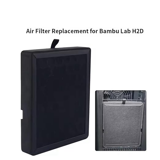 Filter for Bambu Lab H2D 3D Printer Filament Purifier Activated Carbon Air