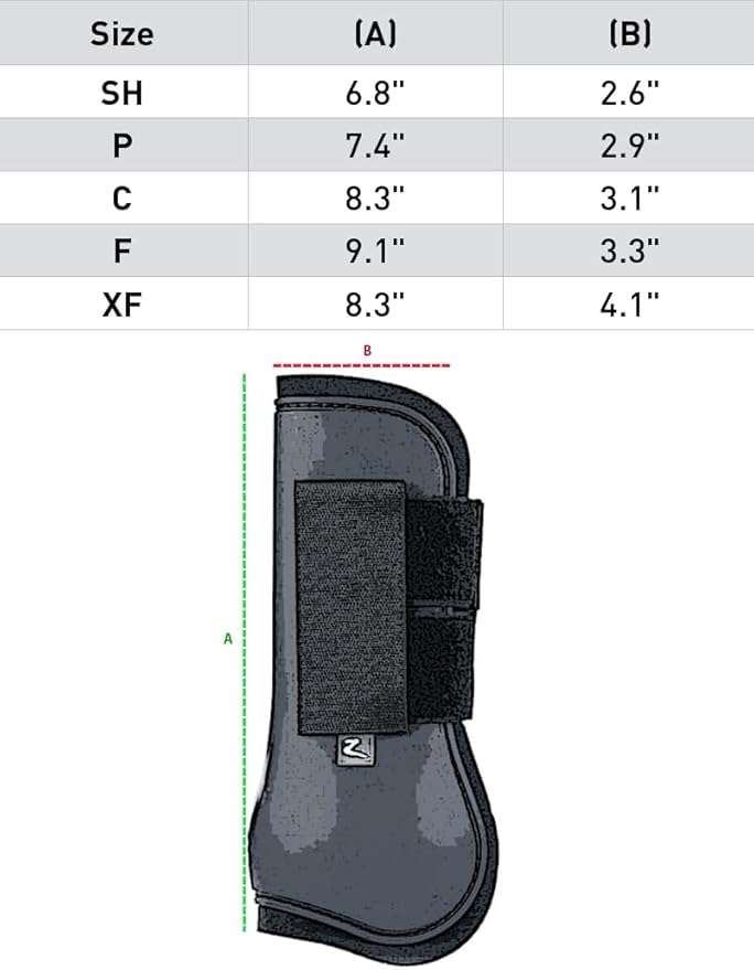 HORZE Adepto Open Front Tendon Boots | Durable Shell with Neoprene Lining - Coral Gold - Horse