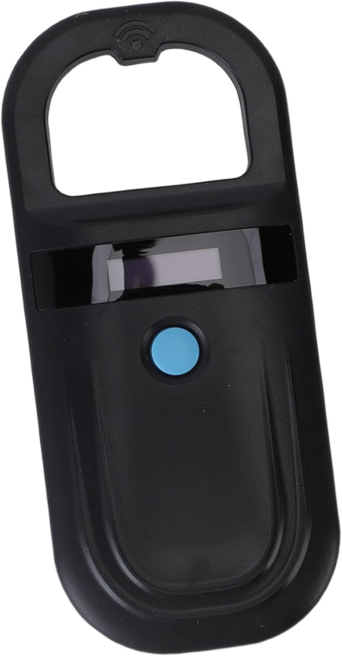 Pet Microchip Scanner, Portable Rechargeable Reader with 1000 Records Storage, for Dog Cat Animal Management (Type 2)