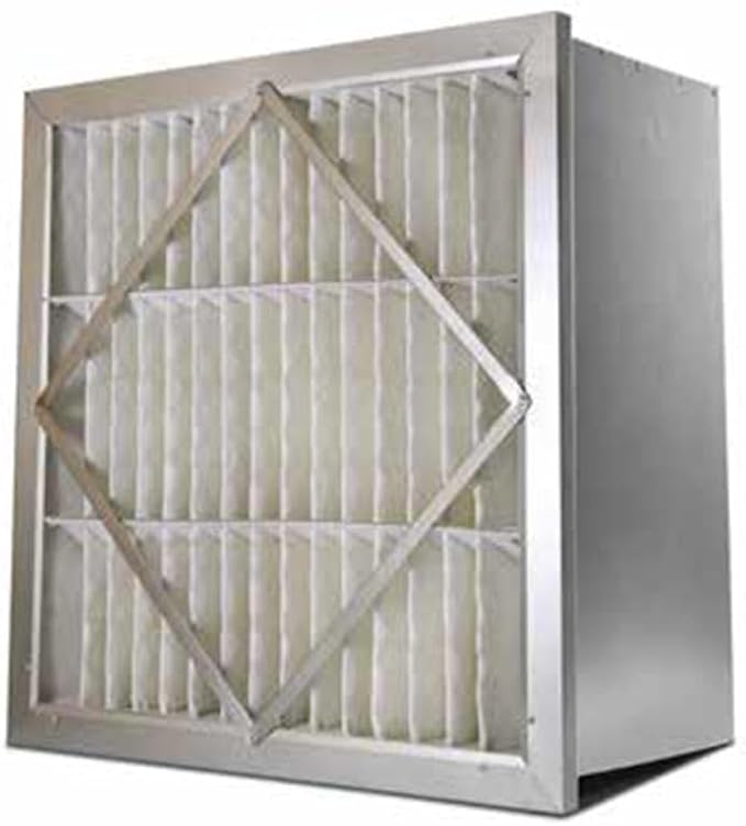 RIGID-PACK 24x20x12 Rigid Box Air Filter – MERV 15/98% ASHRAE HVAC Filter –