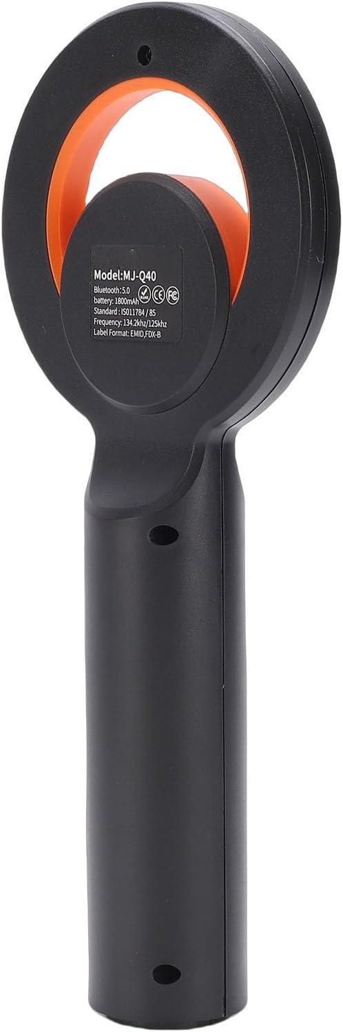 Portable Pet Chip Reader, EMID FDX B Tag Scanner 1.44 Inch TFT Screen, 2.4GHz Wireless with USB, BT Connectivity, 240 Tag Records, 1800mAh Rechargeable Battery, Plug and Play