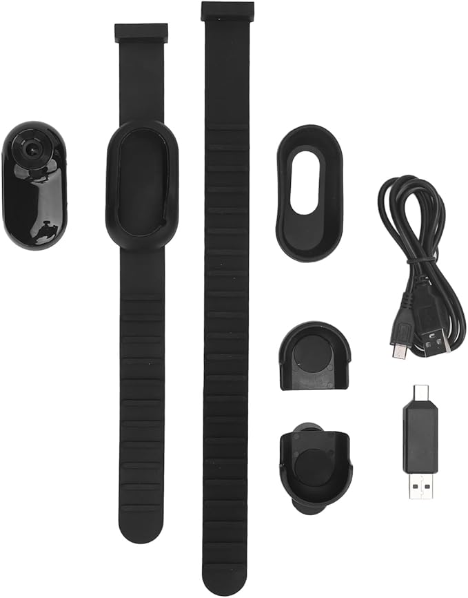 Cat Collar Camera, 1080P HD Pet Camera with Video Records, No Needed No APP, Dog Collar Camera for Indoor Outdoor Pet Supplies, 170° Wide Angle Lens, Lightweight Design