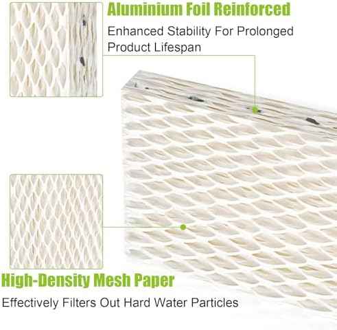 4 Pack WF813 Humidifier Filters Wick Replacement Compatible with