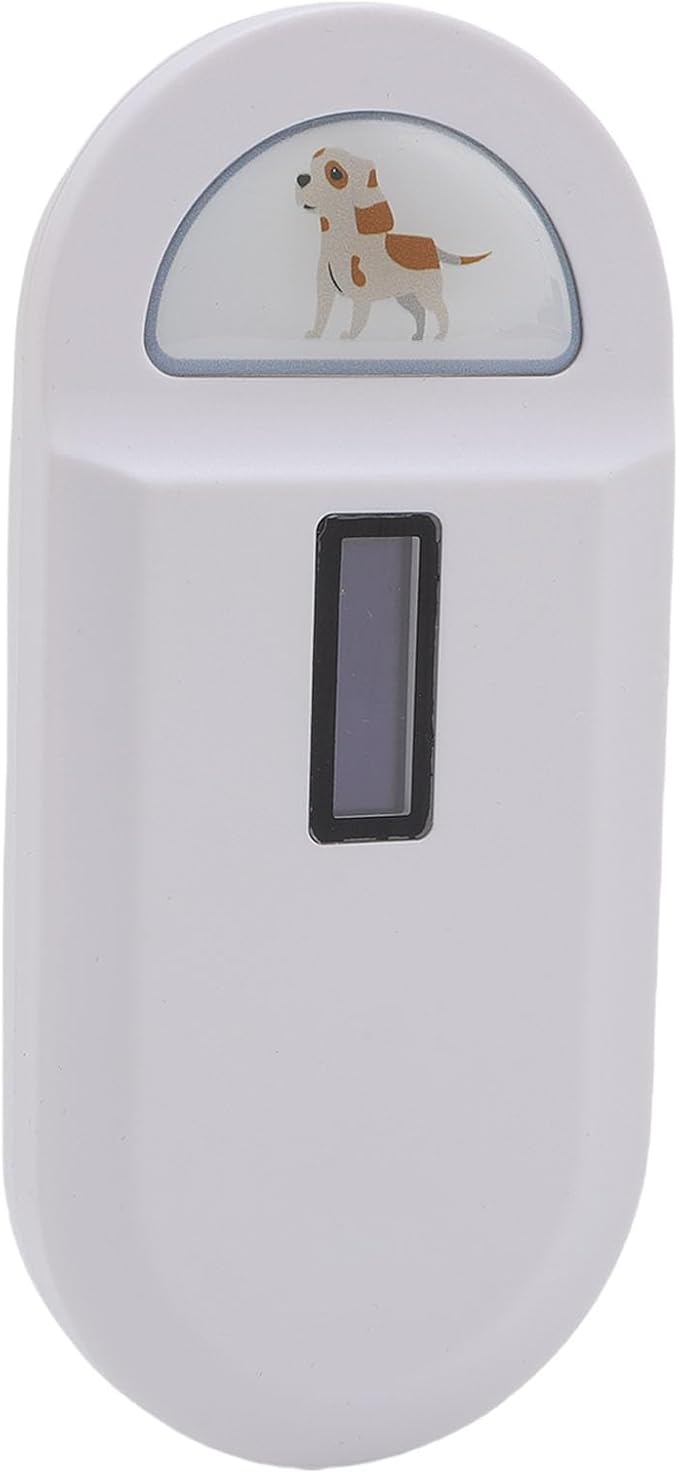 Alomejor Alomejor LongLasting Charging Pet Chip Scanner, Reader Rechargeable Portable Animal Tag Scanner with Clear Display Support for FDX B EMID ISO11784/85, Bright Display, Wide Application,