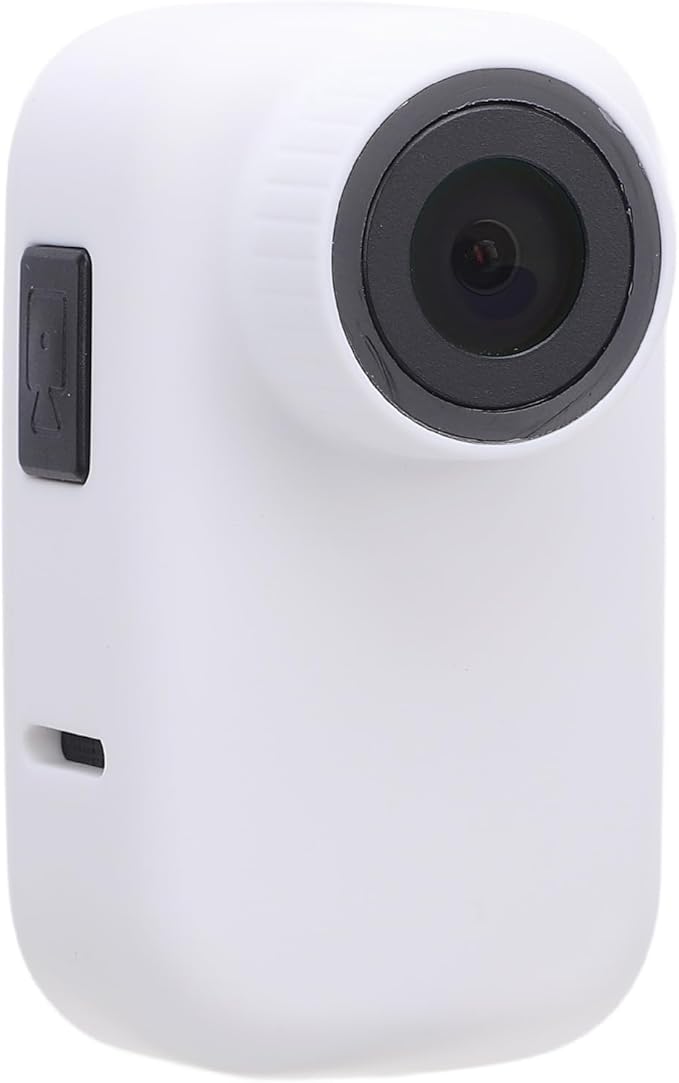 Pet Body Worn Camera, HD Resolution Wearable Body Cam for Dogs and Cats, Water Pet Action Camera with Lightweight Design for Outdoor Travel and Adventures (White)