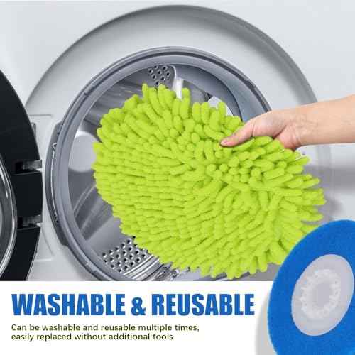Magic Sponge Eraser Pads and Microfiber Chenilles Pads for Shark
