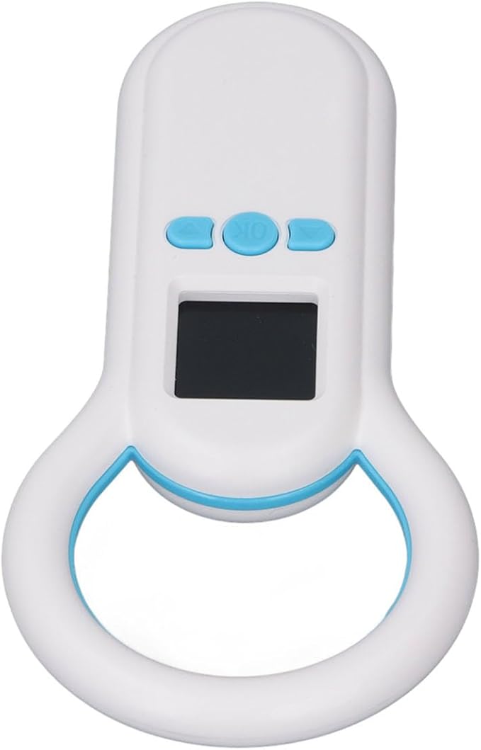 Animal Microchip Scanner Wireless BT Reader with 1.44 Inch Screen 500 Data Storage USB for Pets Supports ISO FDX B EMID Chip Detection Multiple Connection Methods