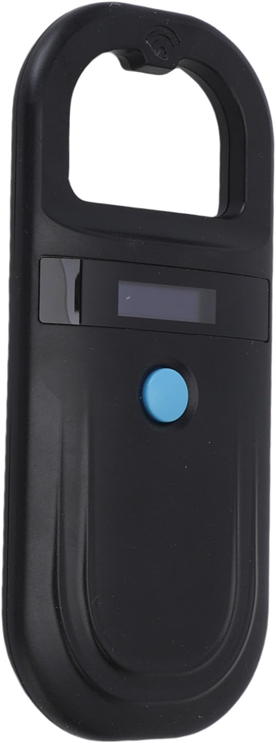 Handheld Microchip Scanner for Pets, Rechargeable Bluetooth Animal Chip Reader with 1000 Record Storage, Supports EMID & FDXB, High Brightness OLED Display (Style 2)