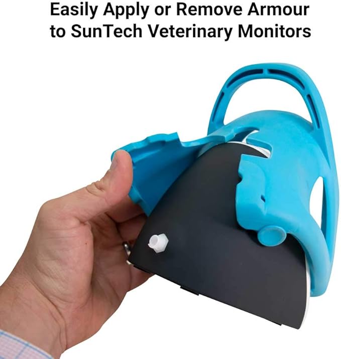 Protective Armour for SunTech Vet20, Vet25 and Vet30 Series Monitors (Peacock Blue)