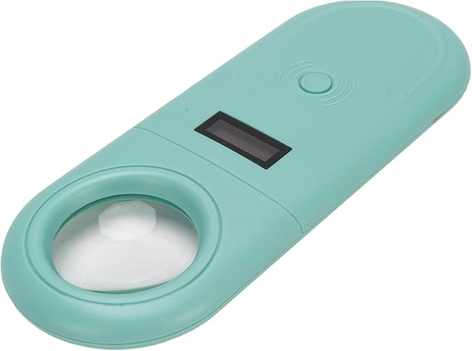 VINGVO Microchip Reader, Rechargeable Handheld Pet Scanner, 1.44IN TFT Display LED Light Reader for Dogs, Cats, Pigs & Animal Identification ISO11784 ISO11785