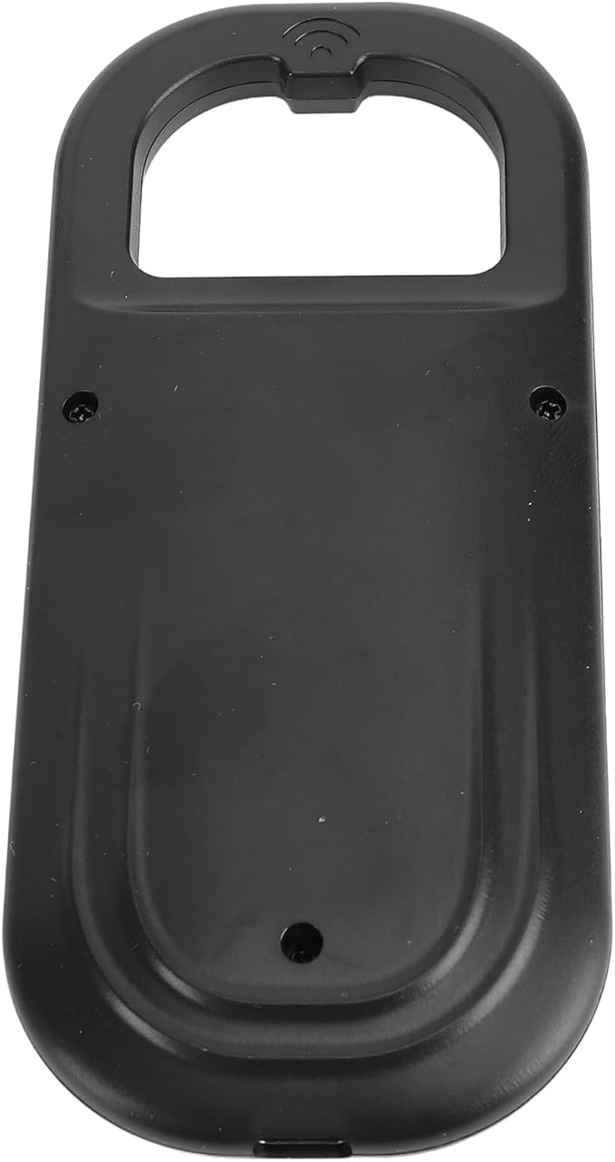 Jeffergarden Animal ID Reader, Portable Rechargeable 134.2KHz Pet Microchip Scanner with USB C and BT Transmission, for Livestock Management Pet Identification Wildlife Monitoring (Black)