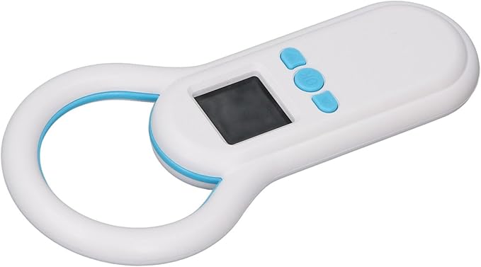Animal Microchip Scanner, 1.44in TFT Screen 500 Data Storage 915M USB 2.4G Wireless BT Pet Chip Reader, with 3 Connection Methods, for ISO 11784 11785 FDX B Microchips