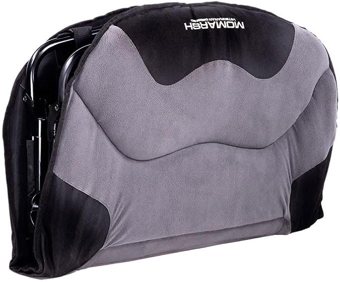 Momarsh Elevated Dog Cot with Washable Soft Pad & Folding Frame for Travel & Home Use | All in One Home Cot with Non Slip Feet | Large Portable Dog Bed | Perfect Padded Pet Bed System for Dogs