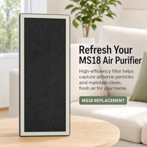 Replacement H13 Filte Compatible with Membrane Solutions MS18 Air Purifier