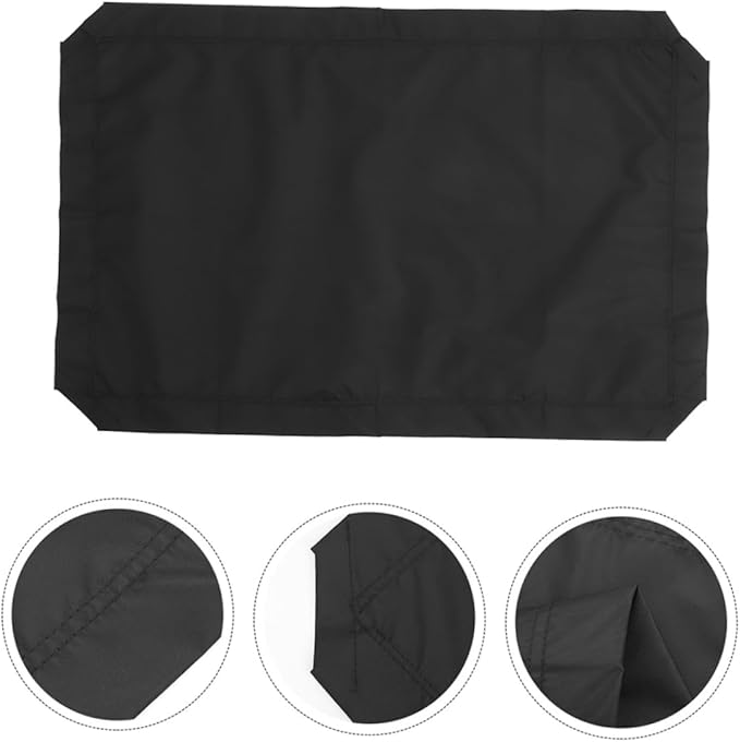 Elevated Dog Bed Cover Breathable Removable Cot Replacement for Outdoor Pet Furniture Durable and Easy to Clean Design for All Seasons