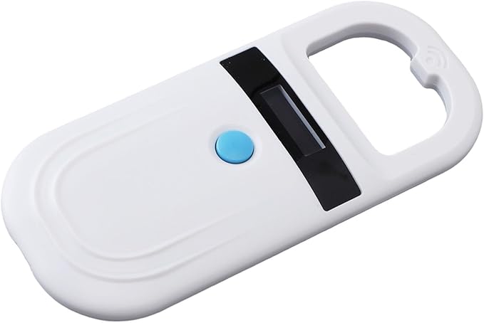 Pet Microchip Scanner, Portable Rechargeable Reader with 1000 Records Storage, for Dog Cat Animal Management (Type 1)