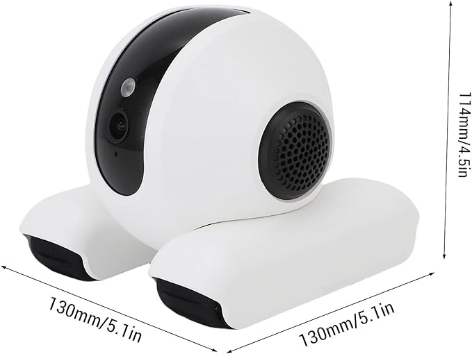 Pet Camera, 1920x1080 HD 2 Way Talk Motion Detection Auto Cruise 360 Rotation, with 6 Actions 8 Sounds for Cats and Dogs, APP Control Storage Indoor Security Camera (64G)