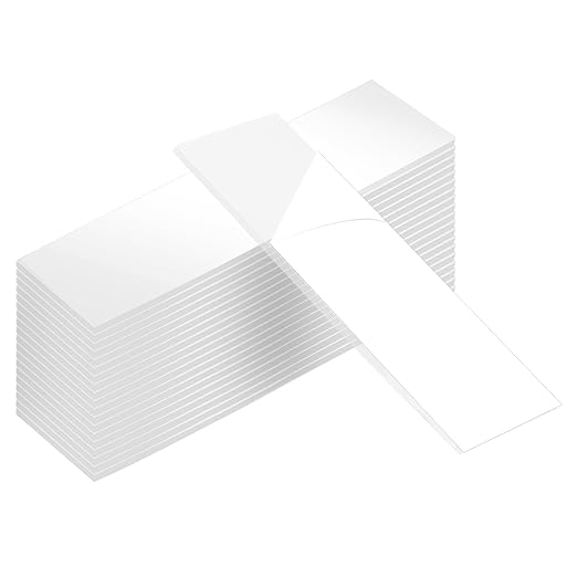 uxcell 50Pcs Double Sided Adhesive Pads, 3.35" x 0.98" Clear Removable Heavy Duty Mounting Tape Picture Hanging Sticky Adhesive Pad for Wall, Poster Picture, DIY Craft