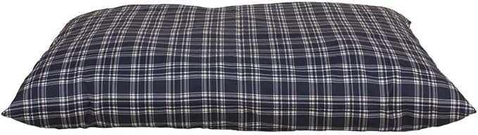 Carolina Pet Blue Plaid Shebang Rectangle Indoor/Outdoor Bed L